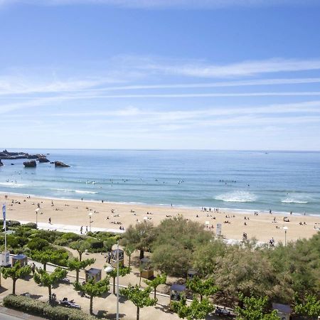 Superbe Studio Face A La Mer Acces Direct Plage Biarritz Exterior photo