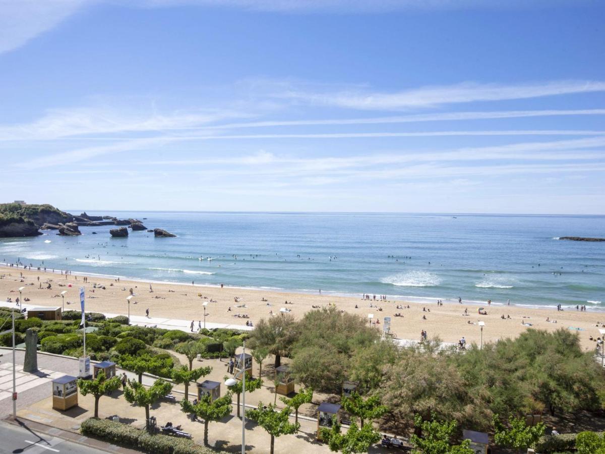 Superbe Studio Face A La Mer Acces Direct Plage Biarritz Exterior photo